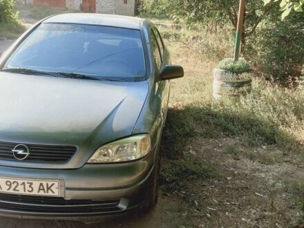 Опель Астра 2001 в Первомайск на Automoto.ua Синий Опель Астра, объемом двигателя 1.4 л и пробегом 205 тыс. км за 2700 $, фото 1 на Automoto.ua