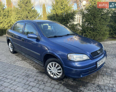 Синій Опель Астра, об'ємом двигуна 1.6 л та пробігом 261 тис. км за 2300 $, фото 1 на Automoto.ua