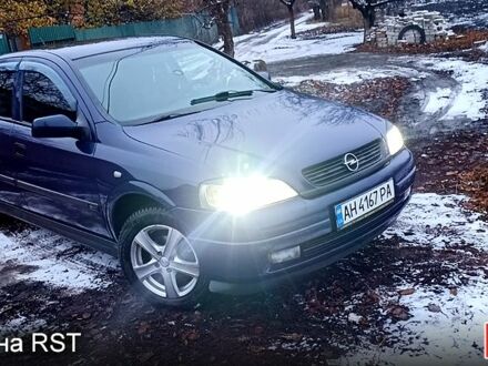 Опель Астра 2002 у Близнюках на Automoto.ua Синій Опель Астра, об'ємом двигуна 1.6 л та пробігом 200 тис. км за 3700 $, фото 1 на Automoto.ua
