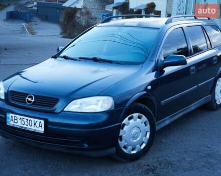 Синий Опель Астра, объемом двигателя 1.7 л и пробегом 270 тыс. км за 3900 $, фото 1 на Automoto.ua