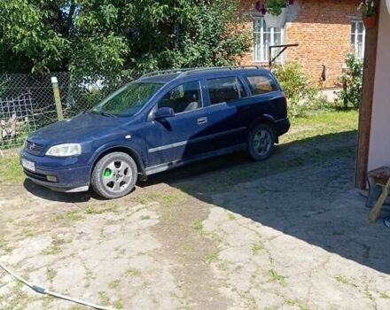Синій Опель Астра, об'ємом двигуна 1.6 л та пробігом 230 тис. км за 2700 $, фото 1 на Automoto.ua