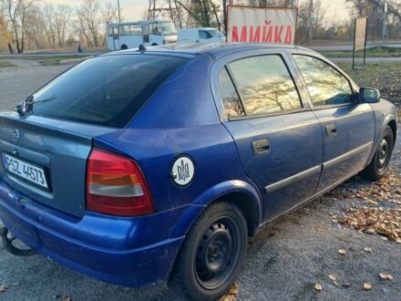 Синій Опель Астра, об'ємом двигуна 1.9 л та пробігом 300 тис. км за 1450 $, фото 1 на Automoto.ua