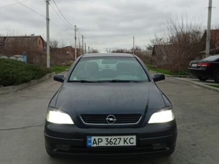 Синий Опель Астра, объемом двигателя 2.2 л и пробегом 300 тыс. км за 2850 $, фото 1 на Automoto.ua
