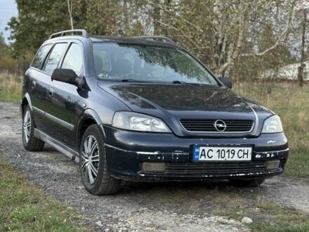 Опель Астра 2002 в Любешов на Automoto.ua Синий Опель Астра, объемом двигателя 2 л и пробегом 250 тыс. км за 2350 $, фото 1 на Automoto.ua