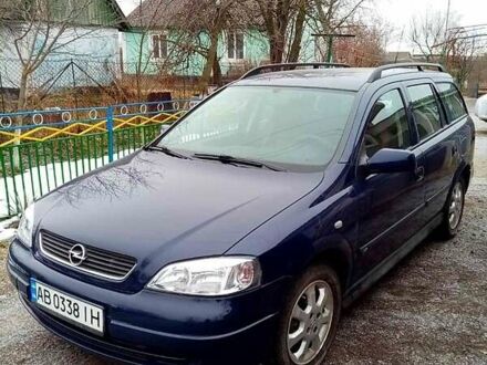 Синій Опель Астра, об'ємом двигуна 1.6 л та пробігом 170 тис. км за 4200 $, фото 1 на Automoto.ua
