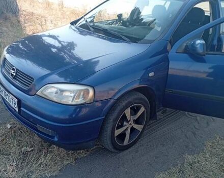 Синій Опель Астра, об'ємом двигуна 1.6 л та пробігом 275 тис. км за 3000 $, фото 1 на Automoto.ua