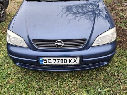Синий Опель Астра, объемом двигателя 1.6 л и пробегом 209 тыс. км за 3700 $, фото 1 на Automoto.ua