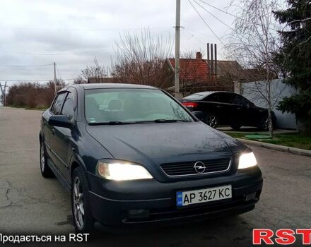 Синий Опель Астра, объемом двигателя 2.2 л и пробегом 300 тыс. км за 3000 $, фото 1 на Automoto.ua