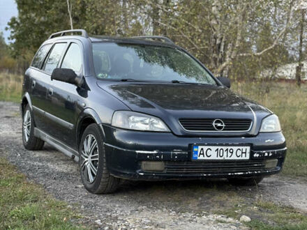 Опель Астра 2002 в Любешов на Automoto.ua Синий Опель Астра, объемом двигателя 2 л и пробегом 250 тыс. км за 2350 $, фото 1 на Automoto.ua