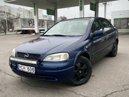 Синий Опель Астра, объемом двигателя 0 л и пробегом 350 тыс. км за 1700 $, фото 1 на Automoto.ua