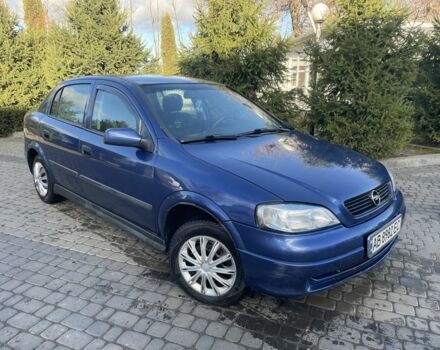 Синій Опель Астра, об'ємом двигуна 1.6 л та пробігом 261 тис. км за 2300 $, фото 1 на Automoto.ua