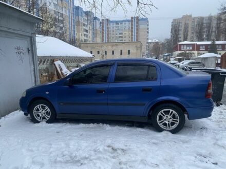 Синій Опель Астра, об'ємом двигуна 1.6 л та пробігом 157 тис. км за 3000 $, фото 1 на Automoto.ua
