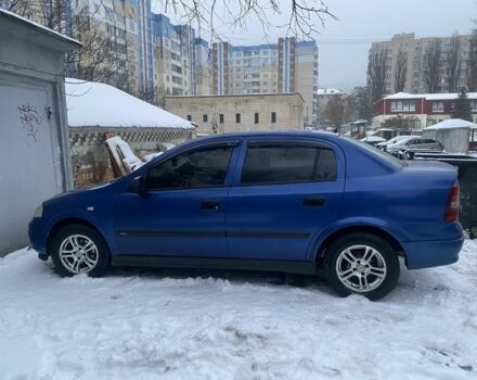 Синій Опель Астра, об'ємом двигуна 1.6 л та пробігом 157 тис. км за 3000 $, фото 1 на Automoto.ua