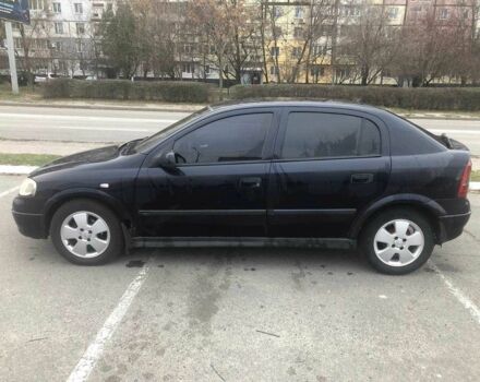 Синий Опель Астра, объемом двигателя 1.7 л и пробегом 234 тыс. км за 2500 $, фото 1 на Automoto.ua