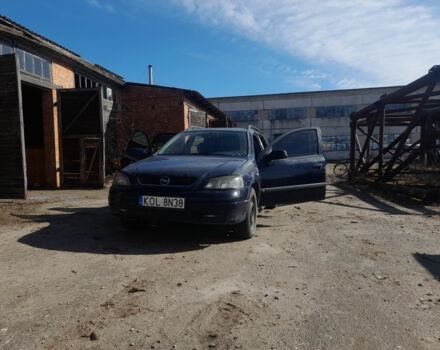 Синий Опель Астра, объемом двигателя 0 л и пробегом 300 тыс. км за 710 $, фото 1 на Automoto.ua