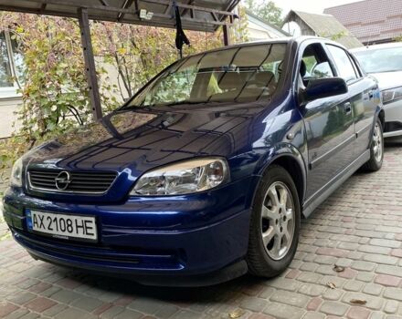 Синий Опель Астра, объемом двигателя 1.6 л и пробегом 3 тыс. км за 3500 $, фото 1 на Automoto.ua