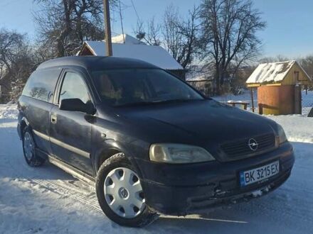 Синій Опель Астра, об'ємом двигуна 2 л та пробігом 400 тис. км за 2150 $, фото 1 на Automoto.ua