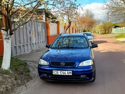Синій Опель Астра, об'ємом двигуна 2 л та пробігом 193 тис. км за 4100 $, фото 1 на Automoto.ua