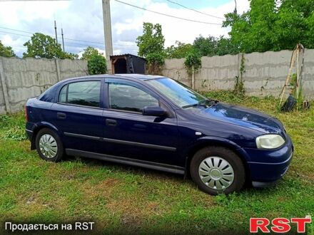 Синій Опель Астра, об'ємом двигуна 1.4 л та пробігом 390 тис. км за 3500 $, фото 1 на Automoto.ua