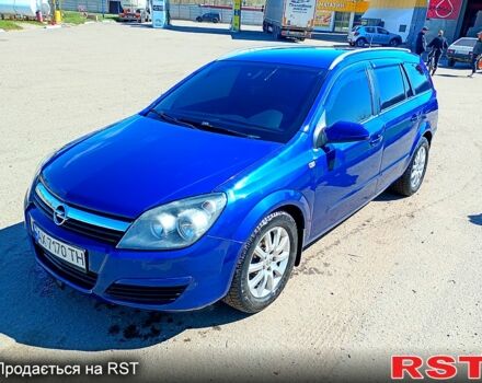 Синий Опель Астра, объемом двигателя 1.6 л и пробегом 292 тыс. км за 4200 $, фото 1 на Automoto.ua