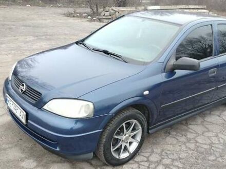 Синій Опель Астра, об'ємом двигуна 1.6 л та пробігом 287 тис. км за 3100 $, фото 1 на Automoto.ua