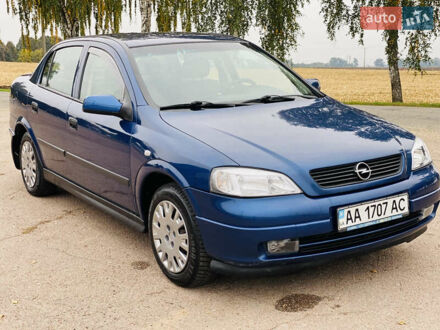 Опель Астра 2004 у Києві на Automoto.ua Синій Опель Астра, об'ємом двигуна 1.6 л та пробігом 171 тис. км за 3500 $, фото 1 на Automoto.ua