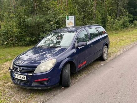 Опель Астра 2004 в Березно на Automoto.ua Синий Опель Астра, объемом двигателя 1.7 л и пробегом 240 тыс. км за 3750 $, фото 1 на Automoto.ua