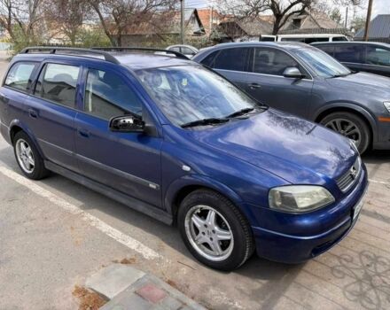 Синий Опель Астра, объемом двигателя 0 л и пробегом 203 тыс. км за 3000 $, фото 1 на Automoto.ua