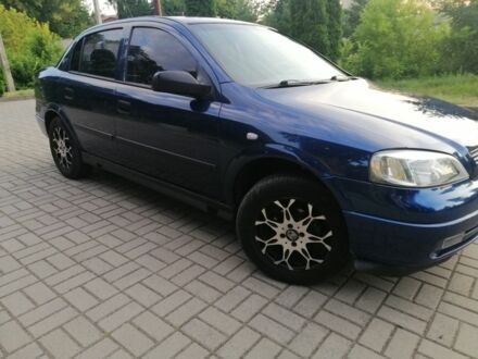 Опель Астра 2004 в Прилуках на Automoto.ua Синий Опель Астра, объемом двигателя 1.6 л и пробегом 337 тыс. км за 3100 $, фото 1 на Automoto.ua