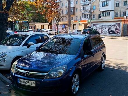 Синий Опель Астра, объемом двигателя 1.9 л и пробегом 340 тыс. км за 4100 $, фото 1 на Automoto.ua