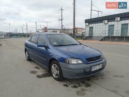 Опель Астра 2005 в Василькове на Automoto.ua Синий Опель Астра, объемом двигателя 1.7 л и пробегом 379 тыс. км за 1600 $, фото 1 на Automoto.ua