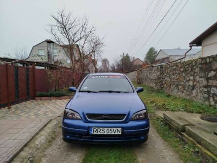 Синій Опель Астра, об'ємом двигуна 1.7 л та пробігом 380 тис. км за 1800 $, фото 1 на Automoto.ua