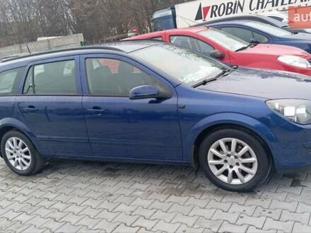 Синий Опель Астра, объемом двигателя 1.6 л и пробегом 250 тыс. км за 4500 $, фото 1 на Automoto.ua