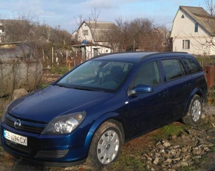 Синий Опель Астра, объемом двигателя 1.6 л и пробегом 188 тыс. км за 4600 $, фото 1 на Automoto.ua