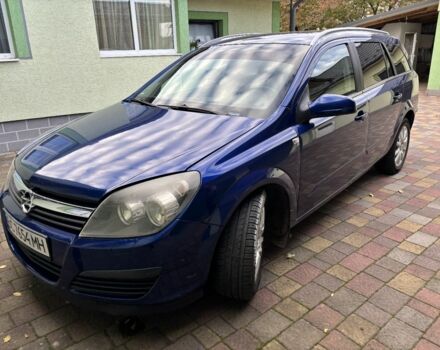 Синий Опель Астра, объемом двигателя 1.6 л и пробегом 220 тыс. км за 4800 $, фото 1 на Automoto.ua