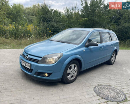 Синий Опель Астра, объемом двигателя 1.8 л и пробегом 305 тыс. км за 3650 $, фото 1 на Automoto.ua