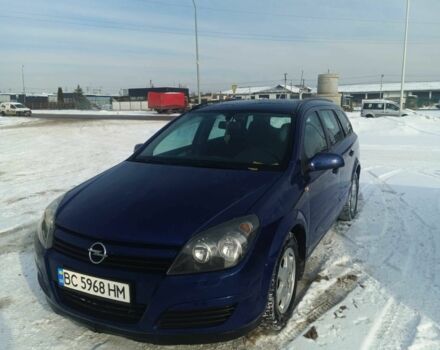 Синий Опель Астра, объемом двигателя 1.7 л и пробегом 350 тыс. км за 3700 $, фото 1 на Automoto.ua