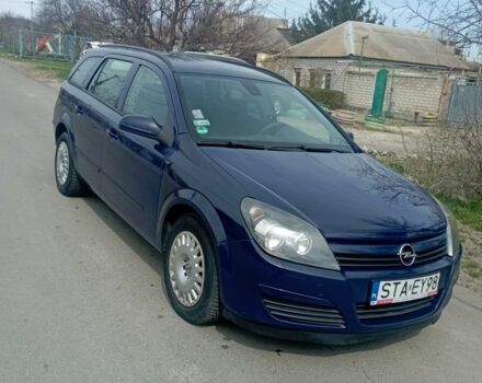 Синий Опель Астра, объемом двигателя 1.7 л и пробегом 200 тыс. км за 2500 $, фото 1 на Automoto.ua