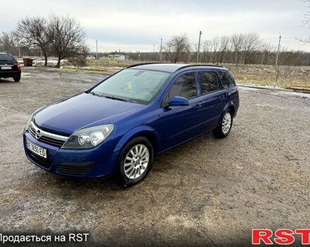 Синий Опель Астра, объемом двигателя 1.9 л и пробегом 200 тыс. км за 4350 $, фото 1 на Automoto.ua