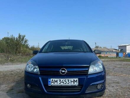 Опель Астра 2005 в Коростышеве на Automoto.ua Синий Опель Астра, объемом двигателя 1.6 л и пробегом 211 тыс. км за 3500 $, фото 1 на Automoto.ua