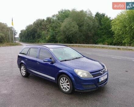 Синий Опель Астра, объемом двигателя 1.6 л и пробегом 195 тыс. км за 5400 $, фото 1 на Automoto.ua