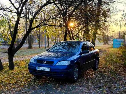 Опель Астра 2006 в Миргороде на Automoto.ua Синий Опель Астра, объемом двигателя 1.4 л и пробегом 260 тыс. км за 3800 $, фото 1 на Automoto.ua