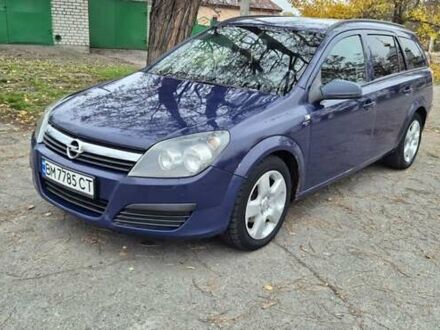 Синий Опель Астра, объемом двигателя 1.3 л и пробегом 370 тыс. км за 3800 $, фото 1 на Automoto.ua