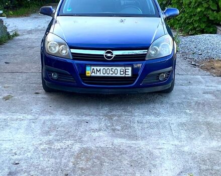 Опель Астра 2006 в Житомире на Automoto.ua Синий Опель Астра, объемом двигателя 1.6 л и пробегом 275 тыс. км за 4500 $, фото 1 на Automoto.ua