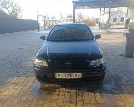 Синій Опель Астра, об'ємом двигуна 1.4 л та пробігом 200 тис. км за 3100 $, фото 1 на Automoto.ua