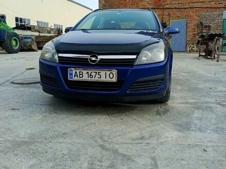 Синий Опель Астра, объемом двигателя 1.6 л и пробегом 190 тыс. км за 4400 $, фото 1 на Automoto.ua