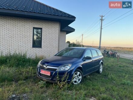 Синий Опель Астра, объемом двигателя 1.9 л и пробегом 200 тыс. км за 4400 $, фото 1 на Automoto.ua