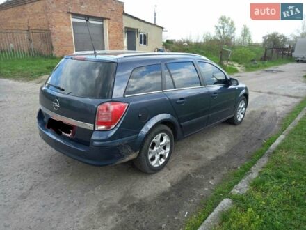 Синий Опель Астра, объемом двигателя 1.8 л и пробегом 240 тыс. км за 5450 $, фото 1 на Automoto.ua