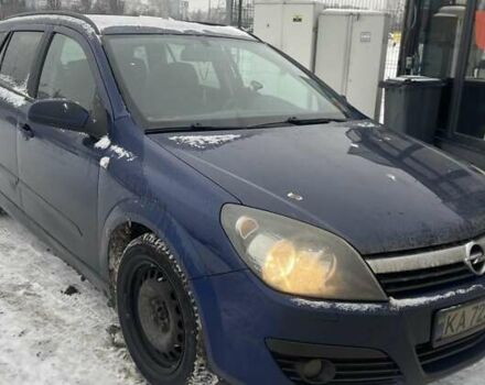 Синий Опель Астра, объемом двигателя 1.6 л и пробегом 241 тыс. км за 2083 $, фото 1 на Automoto.ua