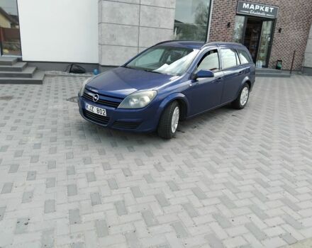 Синий Опель Астра, объемом двигателя 1.7 л и пробегом 300 тыс. км за 1750 $, фото 1 на Automoto.ua